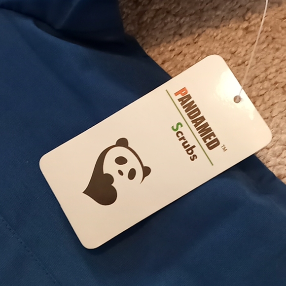 Scrub top teal colour - Picture 3 of 3